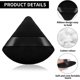 thumbnail image 3 of Powder Puffs Triangle Round Cosmetic Powder Puff Washable Reusable Soft Plush Powder Sponge Makeup Foundation Sponge For Face Body Loose Powder Wet Dr, 3 of 5