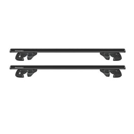 OMAC Cross Bar Roof Racks Carrier Aluminium for Toyota Avanza 2011 2021 Black 2Pcs