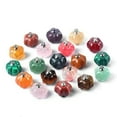 thumbnail image 6 of Mini Natural Chakra Crystal Pumpkin Pendant Stone Carving Necklace Jewelry Reiki, 6 of 7