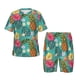 thumbnail image 1 of Balery Pineapple Conjunto de Pijama Infantil de Manga Corta con Estampado – Ropa de Dormir de Algodón Suave-Small, 1 of 6