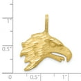 thumbnail image 3 of 10K Yellow Gold Eagle Head Charm Jewelry FindingKing, 3 of 4