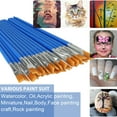 thumbnail image 5 of Acrylic Paint Brushes Set, TSV 64Pcs All Purpose Artist Brushes for Oil Watercolor, Body Face Nail Art, Rock Painting, 5 of 8