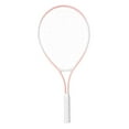 thumbnail image 1 of Raqueta de tenis para niños, raqueta de tenis portátil, a prueba de golpes, con encordado previo. Rosa, 1 of 8