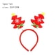 thumbnail image 1 of Diademas navideñas para niños, diadema con astas de alce y Papá Noel, diadema para niños, orejas de elfo, cuernos, Navidad 2024, accesorios para el cabello, 1 of 4