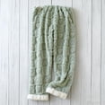 thumbnail image 2 of Fluffy Pajama Pants for Women Comfy Fuzzy Pj Bottoms with Pockets Drawstring Fleece Sleepwear Soft Winter Warm, 2 of 3