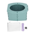 thumbnail image 1 of Toddler Potty Foldable PP Portable Baby Toilet for Camping Travel Long Distance Driving Green, 1 of 4