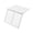 A white, variant on Slide In Mahjong Card Holder Rack ABS Mahjong Card Tray Stand Fits Poker Board Game Table Games Anti Peeping Structure