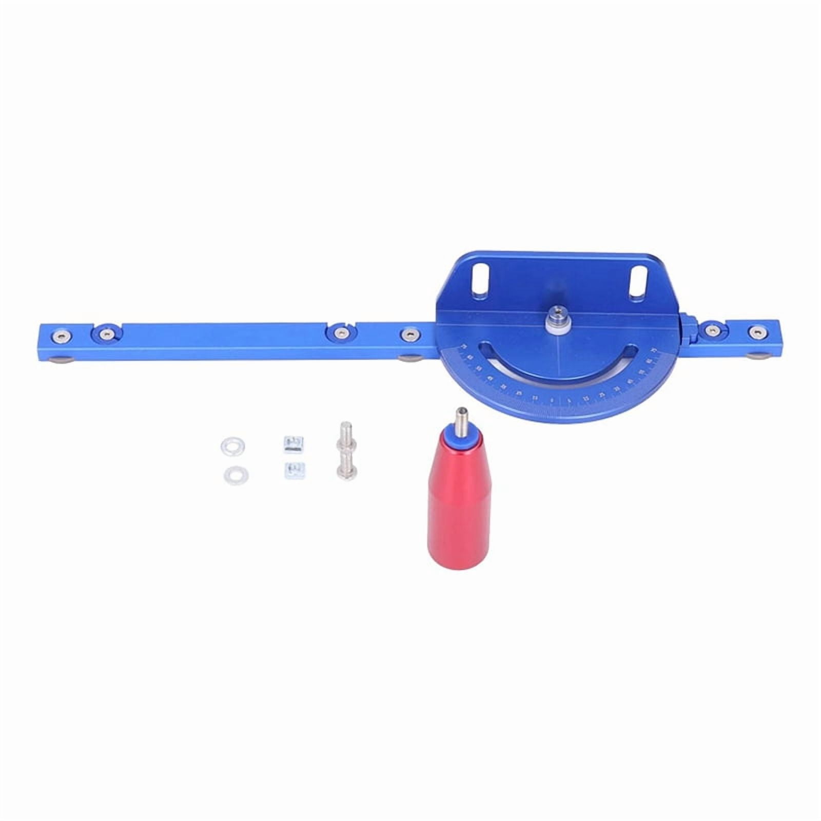 Miter Gauge for Table Saw, Table Saw Accessories Portable Aluminum Alloy with Removable Dial for Carpentry