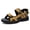 Male Khaki, variant on Adjustable Velcro Strap Sports Outdoor Sandals
