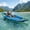Blue, variant on Aprafie Inflatable Kayak 1 Person Adult, Portable Recreational Kayak with Padded Seat, Hand Pump & Storage Bag for Beginners, Blue