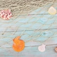 thumbnail image 6 of Decorative Fishing Net Beige 80x40 Inch, 2 Pack Large Picture Fish Net, Wall Photo Hanging Fishnet for Nautical Mermaid Pirate Ocean Themed Hawaii Beach Under The Sea Party Decorations, 6 of 12