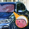 thumbnail image 3 of GZHJMY Crowded Pig Car Windshield Sunshade Front Auto Sun Shield Shade Visor Vehicle Accessories, 55" × 27.6"（883）, 3 of 7