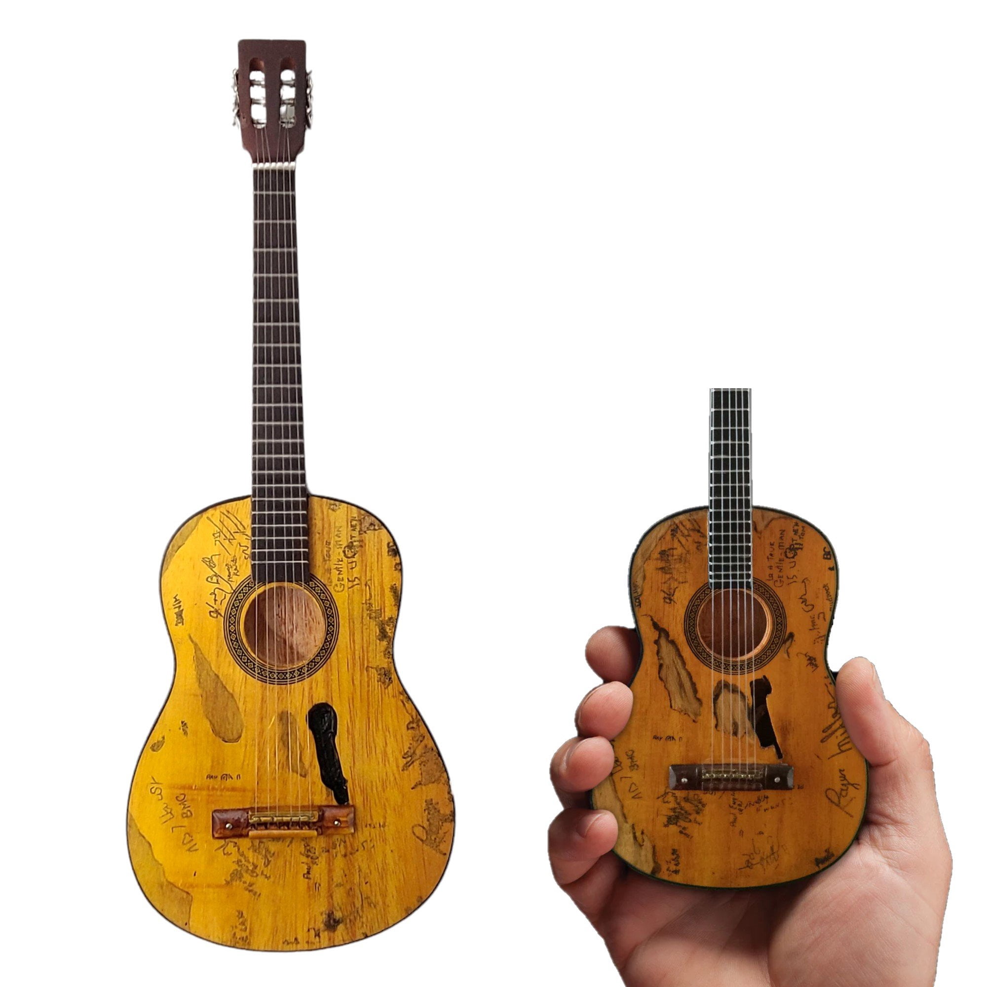 Willie Nelson Signature Trigger Acoustic Mini Guitar Replica