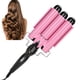 thumbnail image 1 of Rizador de pelo, rizador de pelo de 3 barriles, varita de rizador ondulante, rizador de pelo de cerá para cabello largo/corto(US-32 mm) Rizador de pelo Spptty afeitarse el cabello, 1 of 7