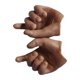 thumbnail image 1 of Vogacara Cuerpo de de acción realista a escala 1/6 de 12 pulgadas, simulación de manos, gesto práctico, impermeable, modelo de mano, conector de Kits de construcción modelo Tipo 2 Vogacara FN011245-02, 1 of 6
