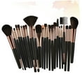 thumbnail image 4 of OULII Cosmetics Brush 25Pcs Nylon Makeup Brush Set Assorted Color Plastic For Ladies Who Usually Make Up, 4 of 8