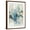Brown Frame, variant on Art.com Blue Silver I Art Print by Tom Reeves, 12" x 16"