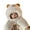 S185 beige, variant on Capybara Hat for Cycling and Running Sport Thicken Capybara Gloves Thick