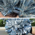 thumbnail image 5 of 2 Pack Cheerleading Pom Poms with Baton Handle for Team Spirit Sports Dance Cheering Kids Adults, 5 of 8