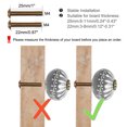 thumbnail image 2 of Unique Bargains Ceramic Knobs Drawer Round Handle for Cupboard Wardrobe Replacement Grey 4pcs, 2 of 7
