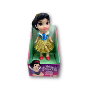Disney Princess Cute Mini Poseable Miniature 3.5 inch Toddler Doll Figure Snow W Hite