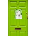 thumbnail image 2 of White Standard Poodle St. Patricks Wall or Door Hanging Prints, 2 of 2