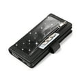 thumbnail image 7 of Galaxy S21 Ultra Wallet Case,Allytech Bling Flip Folio PU Leather Magnetic Kickstand Cell Phone Cover with Credit Card Holder,Zipper Pocket Wrist Strap for Samsung Galaxy S21 Ultra 5G 6.8 Inch, Black, 7 of 7