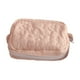 thumbnail image 4 of Bolsa de artículos de tocador, organizador cuadrado pequeño, bolsa de baño creativa resistente al agua, bolsa de baño, bolsa de almacenamiento, mini Rosa, 4 of 9