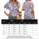thumbnail image 2 of Camisa Camisas casuales para mujer Camisas con estampado floral con cuello en V de moda Tops de oficina (Azul XL) Cgtredaw Azul T XL para Mujer, 2 of 6