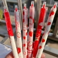 thumbnail image 1 of unbrand Stylos Gel Rétractables, 0,5 mm, Encre Parfumée Fraise Sucrée, Lot de 6, 1 of 5