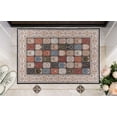 thumbnail image 4 of Emerald Tenley Navy & Red 6'7" x 9'7" Area Rug, 4 of 6