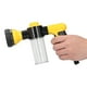 thumbnail image 4 of Dispensador de espuma para pistola de agua, 8 modos de salida, limpiador de lavadora de alta presión para coche, hogar, jardín, amarillo, 4 of 8