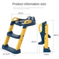 thumbnail image 2 of Asiento Entrenador De Inodoro Para Niños Y Niñas Color Azul/ojitos, 2 of 5