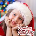 thumbnail image 4 of Juananiug Gorro De Papá Noel Para Niños: Gorro De Navidad Para Niños Pequeños, Piel Clásica Extra Gruesa Para Navidad, Año Nuevo, Suministros Festivos Para Fiestas Navideñas, 4 of 5