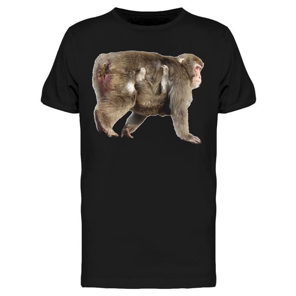 Japanese Macaque Monkey Tee Men's -Image by Shutterstock