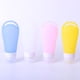 thumbnail image 4 of Sub-botella de silicona para colgar, juego de sub-botellas para viajes, botella de almacenamiento para viajes, juego de sub-botellas de silicona con orificios, 4 of 5