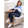 thumbnail image 5 of Woman Within Plus Size Tie-Dyed Knit Sweatshirt Tunic, 5 of 6