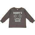 thumbnail image 3 of Inktastic Racing Daddy Little Racer Gift Boys Long Sleeve Toddler T-Shirt, 3 of 5
