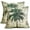 -, variant on Tropical Palm Tree Pillow Covers 18x18 Inch Vintage Green Banana Leaf Outdoor Decorative Throw Pillow Covers Set of 2 Rustic Pillowcases Farmhouse Cotton Linen Cushion Covers for Couch Bed Sofa Decor