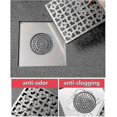 thumbnail image 4 of 20*20cm Outdoor Floor Drain, Floor Drain And Shower Drain, Drain Floor Drain, Siphon With Fragrance Stopper And Hair Strainer, 4 of 5