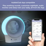 Smart Wi-Fi Audio Monitor and Soother with Night Light and Bluetooth Speaker