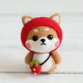 thumbnail image 4 of veasfak Shiba Inu Needle Felting Starter with Needles Wool Mat Instructions 1#, 4 of 9