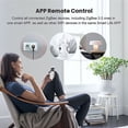 thumbnail image 5 of ZigBee Hub Gateway: Smart Home Hub Zigbee Gateway, Voice & APP Remote Control, Intelligent Bridge Compatible with Alexa ,Google, 5 of 9