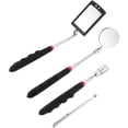 thumbnail image 1 of 4Pcs Pick Up Swivel Inspection Mirror Auto Repair Tool Tools Repair Supply Magnetic Telescopic Soft Suction Rod, 1 of 3