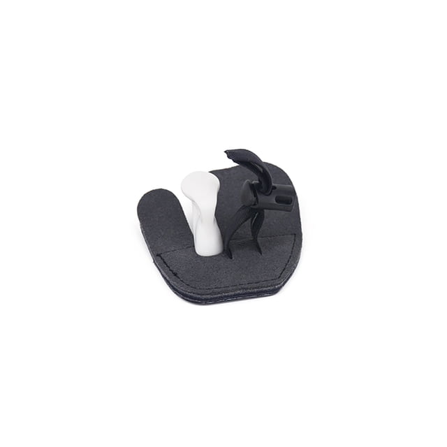 Accesorios de tiro con arco Guardia de dedos Engranajes protectores Protección de cuero Proteger Fingers Protector Disparo de tiro al aire libre Diseño ergonómico Vogacara OD003102-00