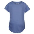 thumbnail image 2 of Comfortable Womens Maternity Shirts Blank Pregnancy Shirts Plain Fitted Tees, 2 of 7