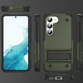 thumbnail image 6 of SaniMore for Samsung Galaxy S23 Plus Case 2023, Military Grade Shockproof Cover Heavy Duty Hybrid Soft TPU+Hard PC Case Non-Slip Gripping Case with Hidden Kickstand, Armygreen, 6 of 8