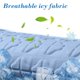 thumbnail image 5 of Cojín de cuero para asiento de coche | Funda de asiento de malla transpirable para todas las estaciones | Ajuste universal | Soporte cómodo | Poliéster duradero | Ventilación superior | 18.1x18.1, 5 of 7