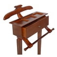 thumbnail image 3 of Linon Valet de Rangement en Bois Mateo en Marquis Cerise, 3 of 8