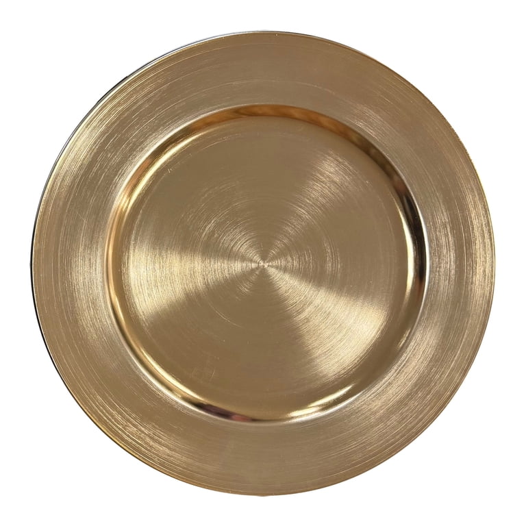Celebrate It Gold Charger Plates, 13", 48-Pack photo 2